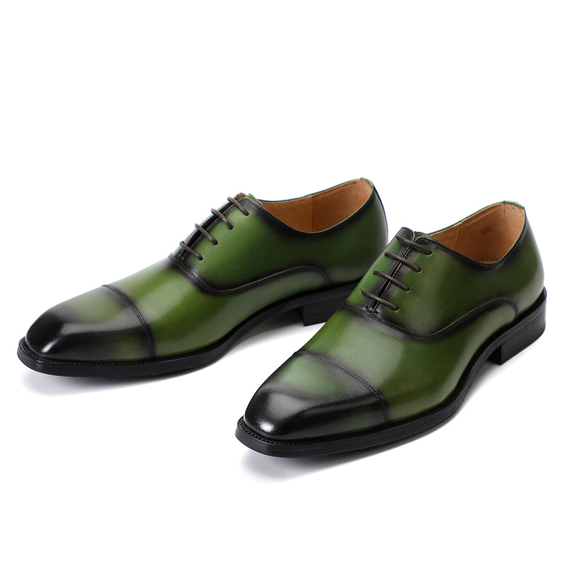 Men's Cap-Toe Oxford Dress Shoes