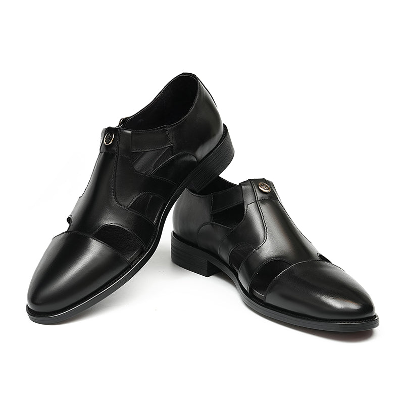 Men’s Roman Cutout Sandals Fisherman Shoes