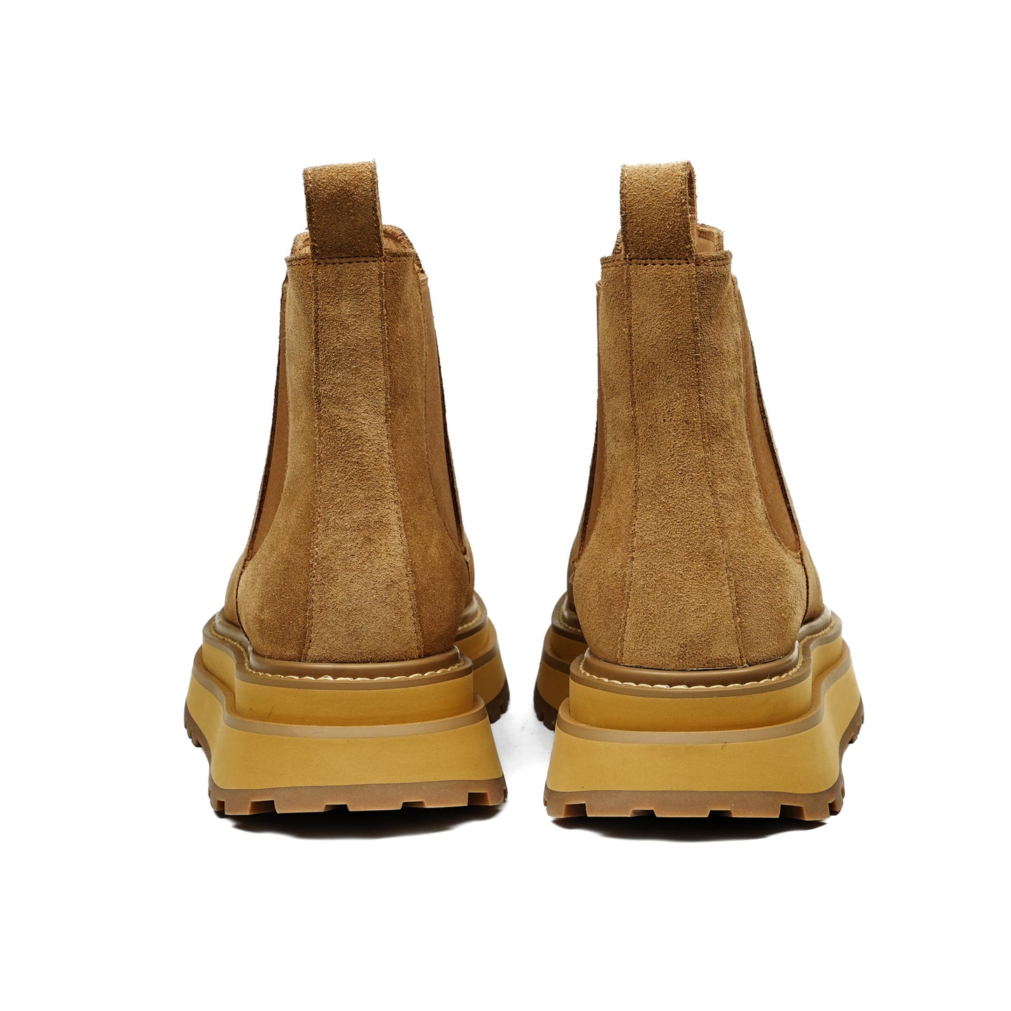 Men's Urban Sculpture Chelsea Boots: Architectural Sole & Streamlined Silhouette