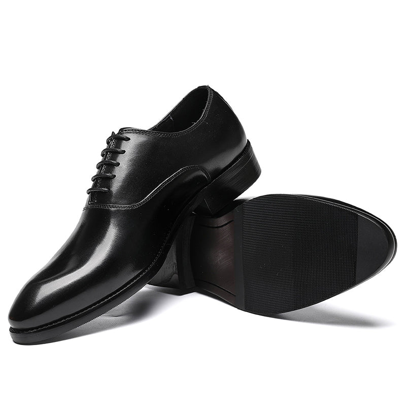 Men's Classic Oxford Shoes Precision Stitching Breathable Comfort