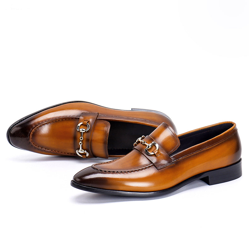 Men's Metal Bit Loafers