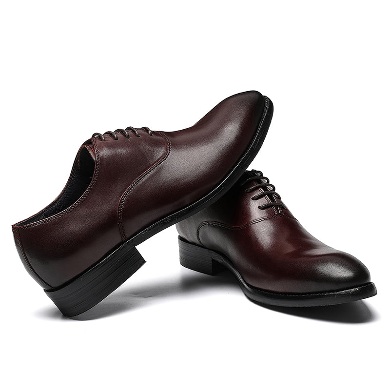 Men's Classic Oxford Shoes Precision Stitching Breathable Comfort