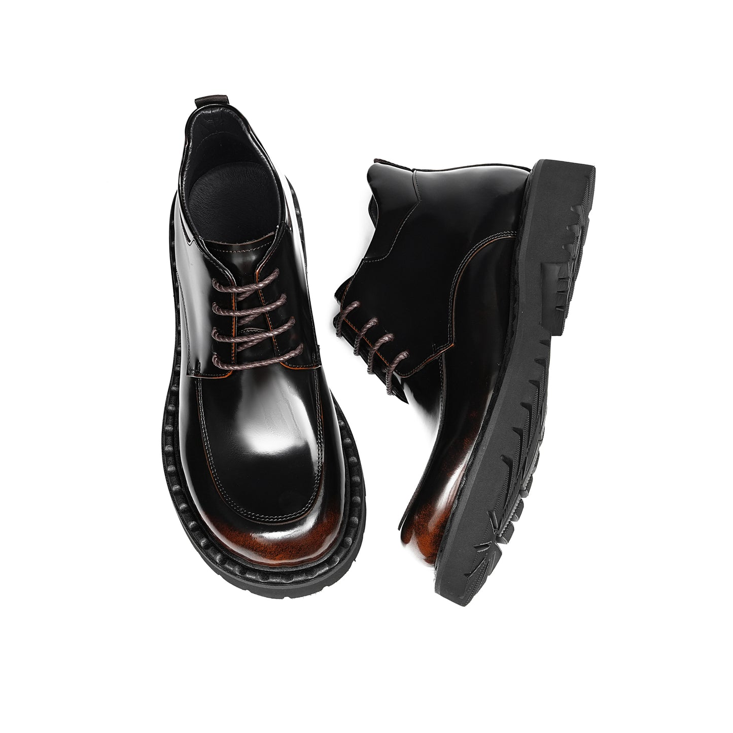 Heritage-Inspired Men's Martin Boots: Classic Lace-Up Design & Robust Sole
