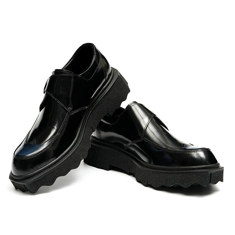 Men's Monk Strap Dress Shoes Thick-Soled