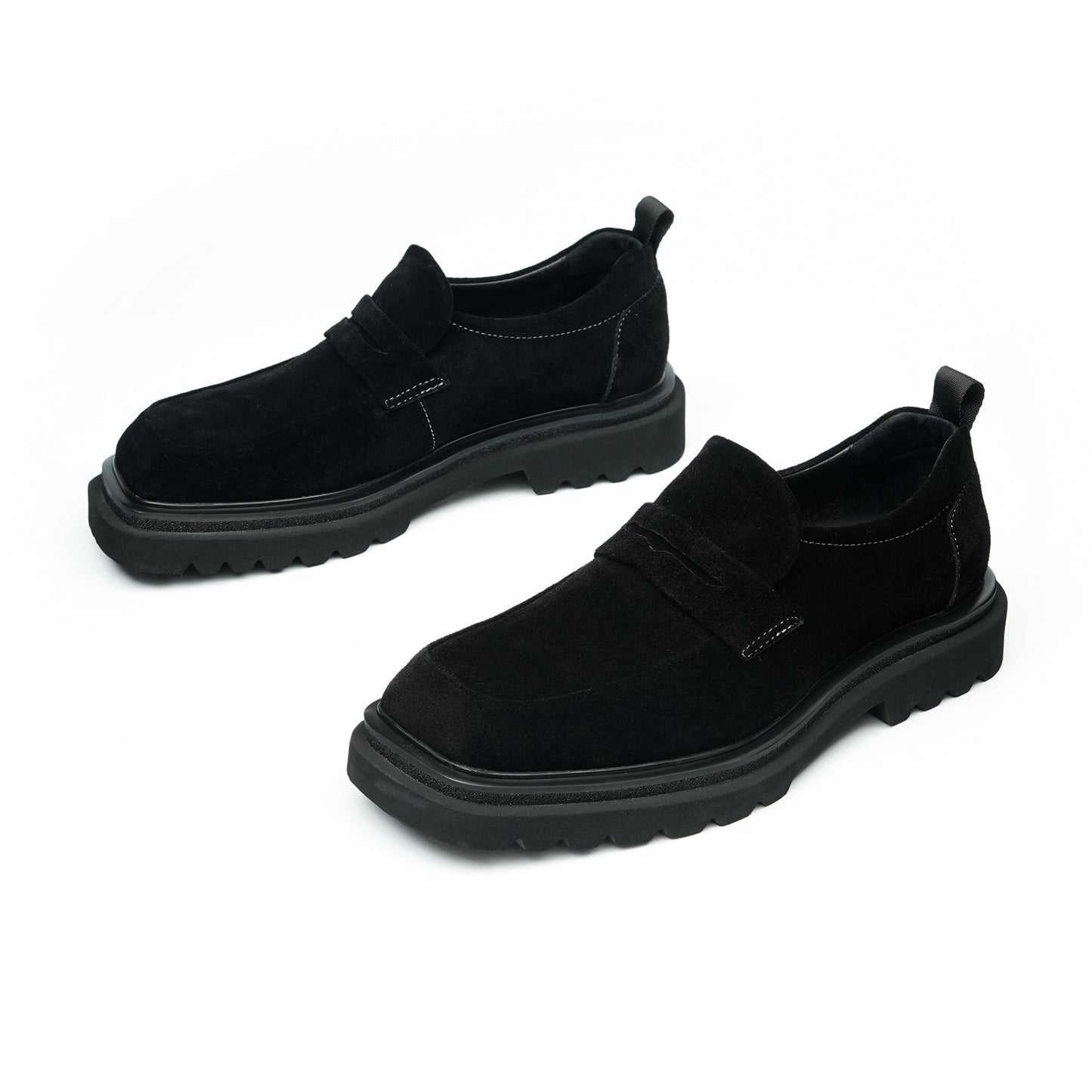 Men's Suede Loafers: Elevated Comfort & Terrain-Adaptive Foundation