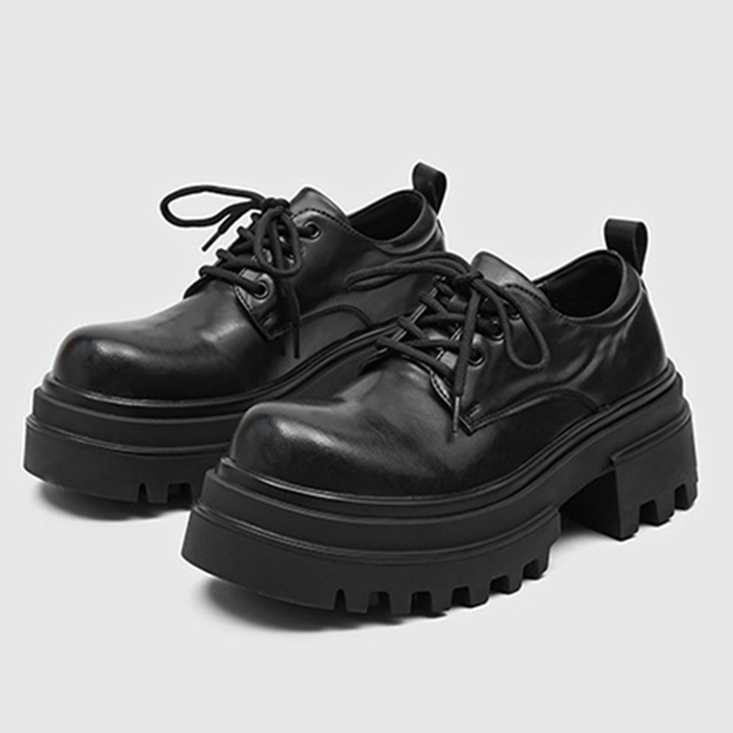 Men‘s Derby Shoes with Architectural Chunky Sole for Men