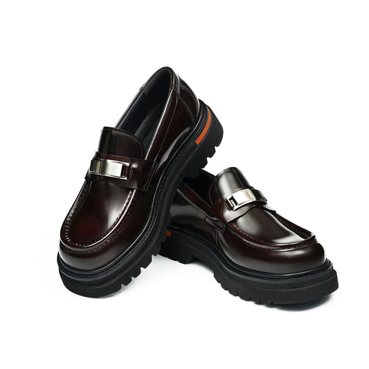 Men's Signature Hardware Loafers: Lustrous Grain & Terrain-Savvy Foundation