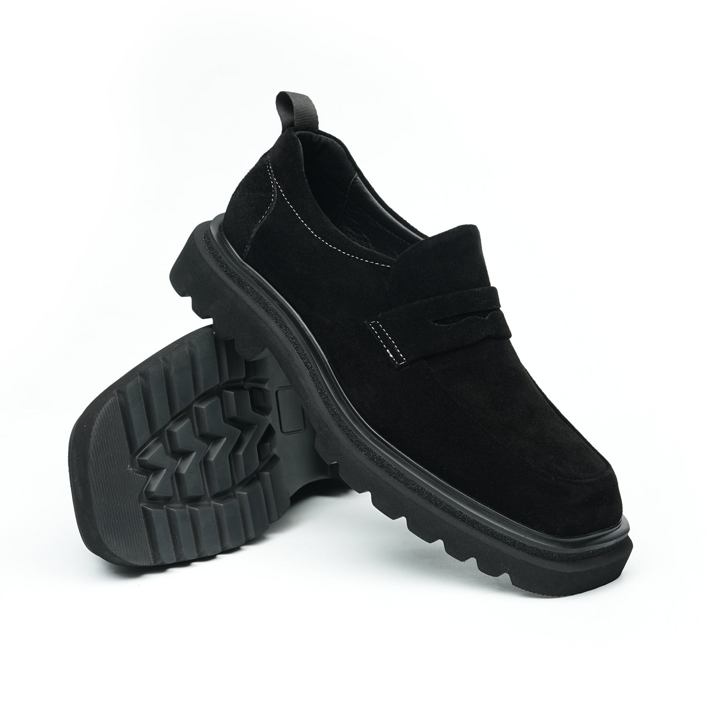 Men's Suede Loafers: Elevated Comfort & Terrain-Adaptive Foundation
