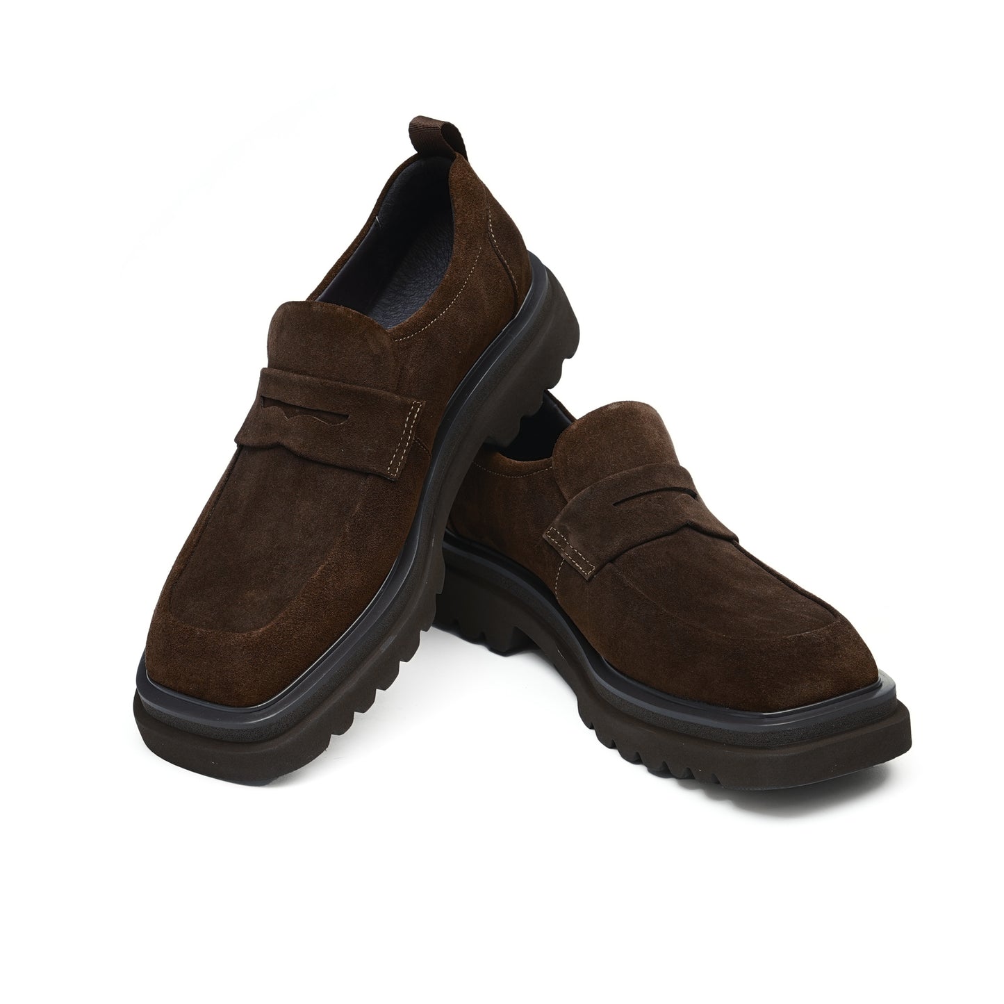 Men's Suede Loafers: Elevated Comfort & Terrain-Adaptive Foundation