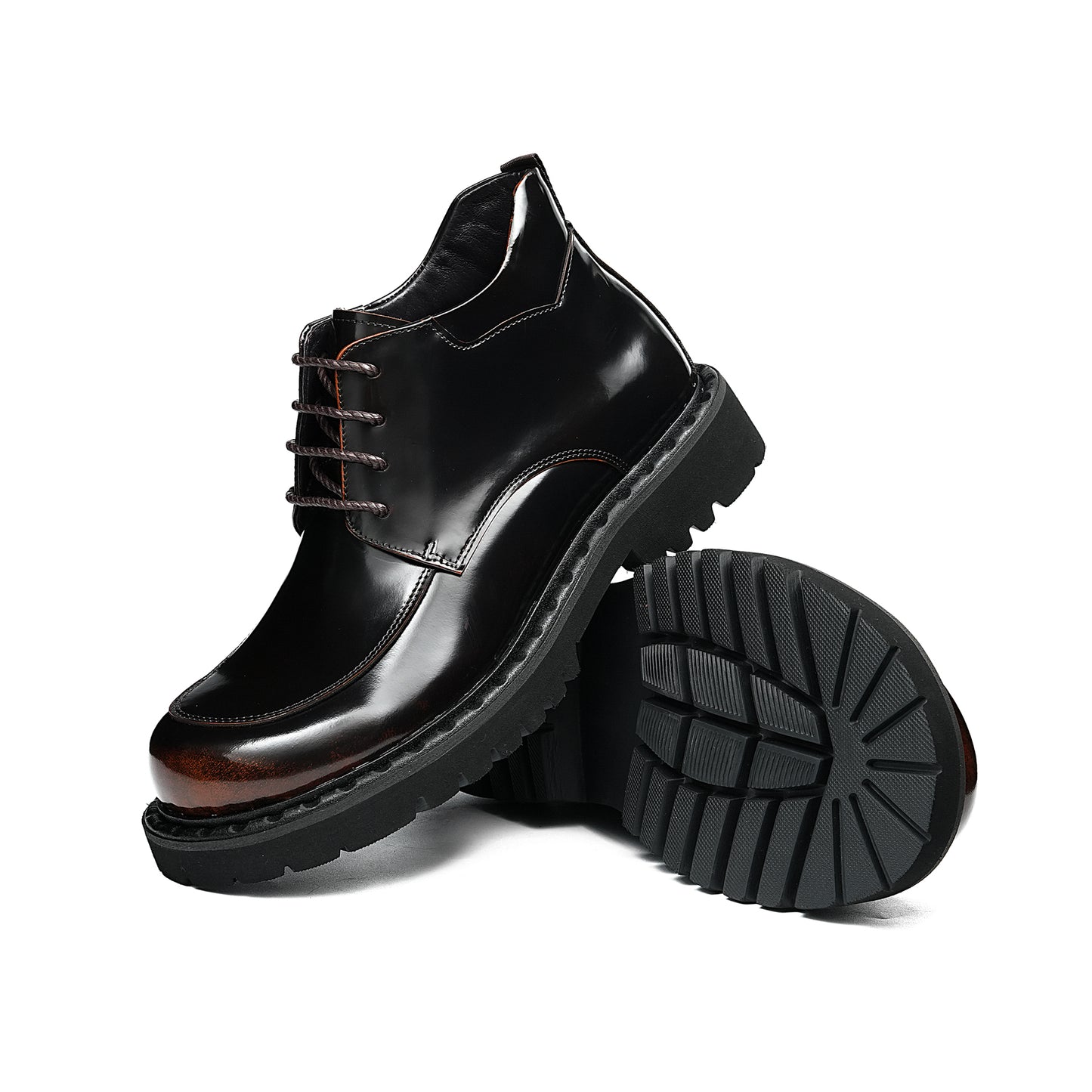 Heritage-Inspired Men's Martin Boots: Classic Lace-Up Design & Robust Sole