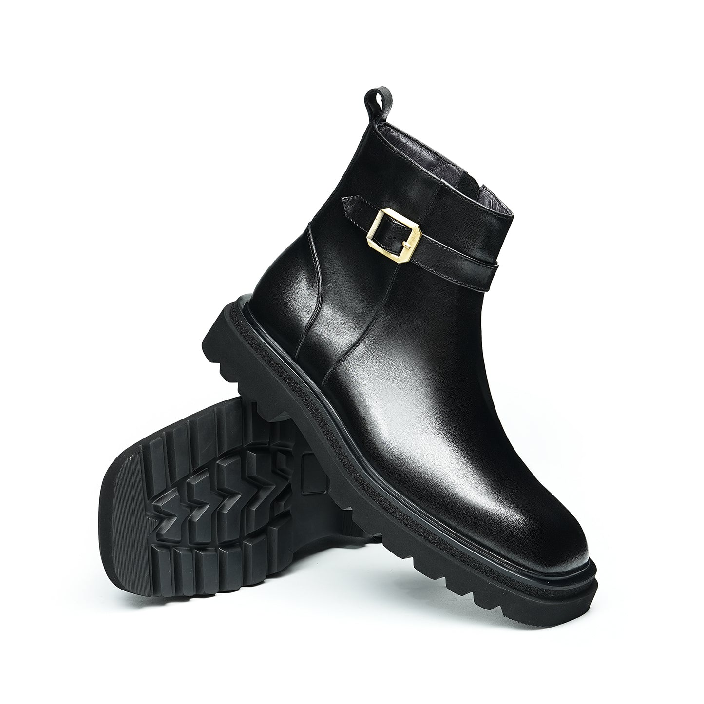 Men's Chelsea Boots: Supple Lining & Side-Zip Access in Durable Leather