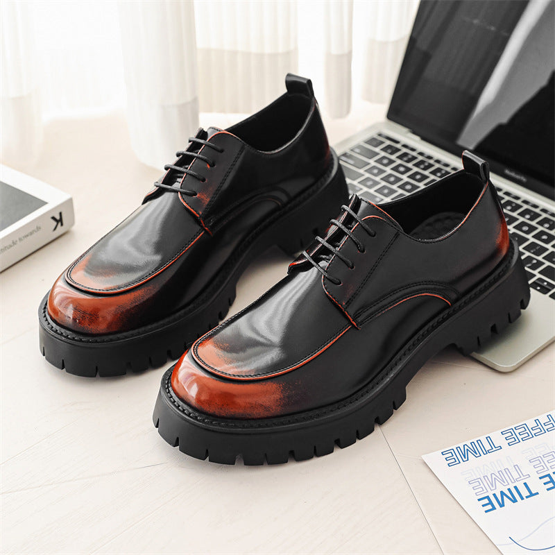 Men's Classical Derby Shoes | Chunky Sole Dress Shoes