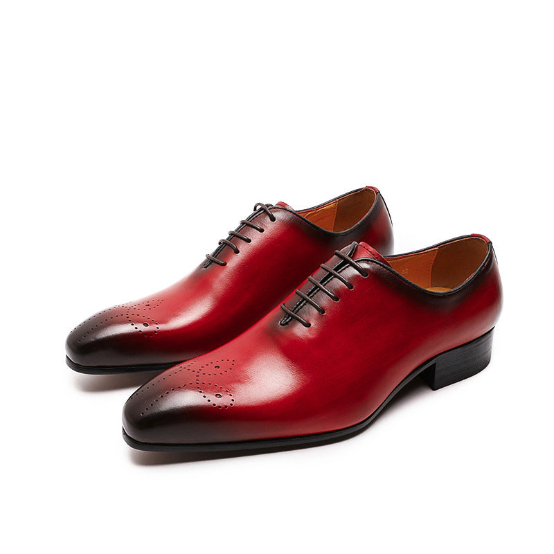Men's Oxford Shoes Classic Brogue Handcrafted