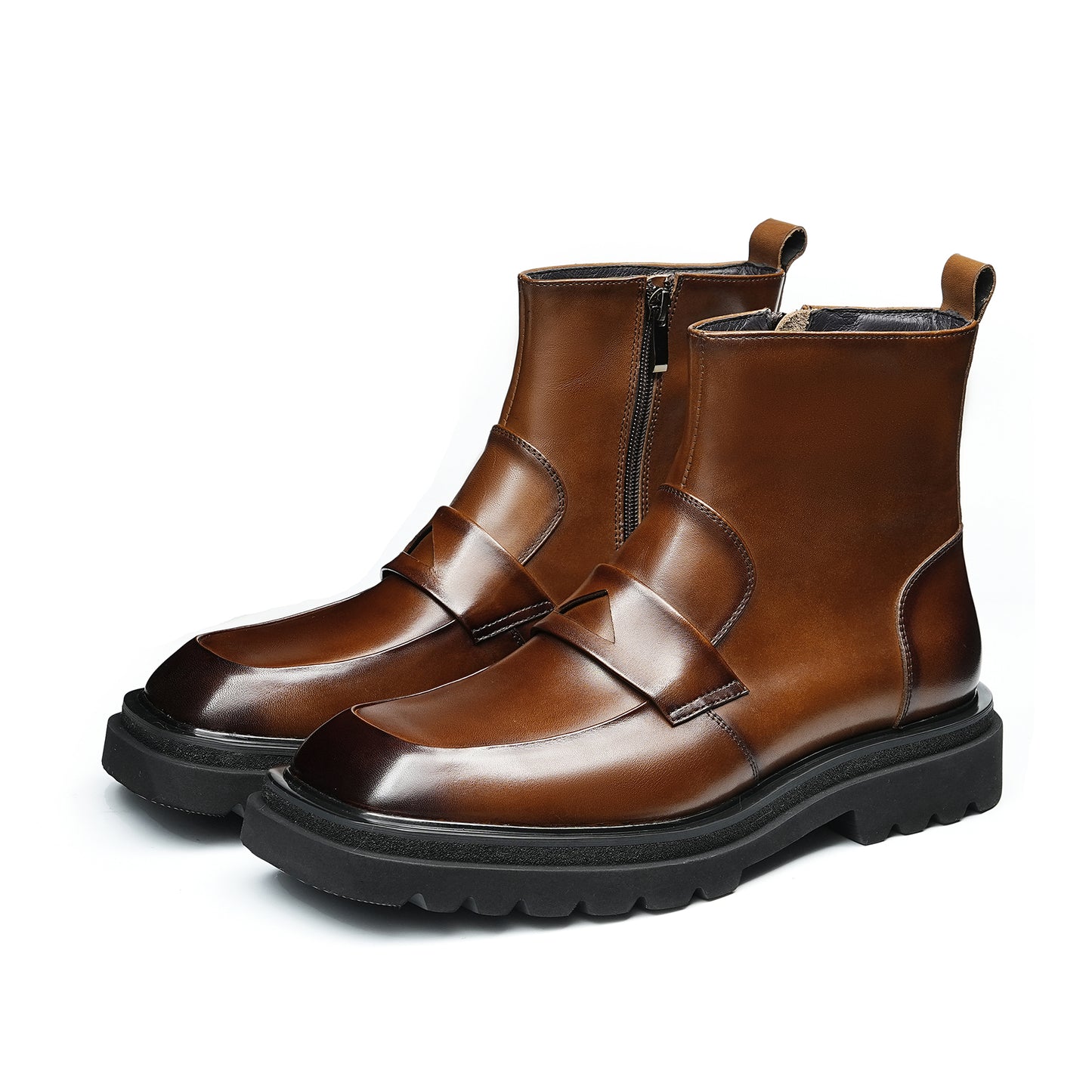 Men's Chelsea Boots: Premium Leather, Supple Lining & Side-Access Convenience