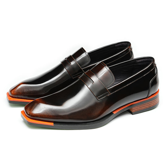 Men's Loafers Polished Finish