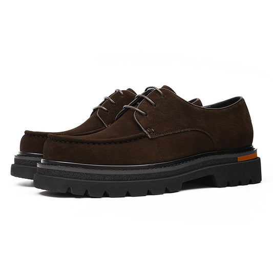 Men's Chunky Sole Derby Shoes