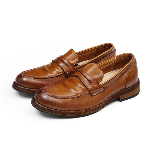 Timeless Men's Loafers - Goodyear Welted Craftsmanship & Medallion Detailing