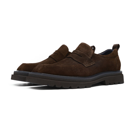 Men's Suede Loafers: Elevated Comfort & Terrain-Adaptive Foundation