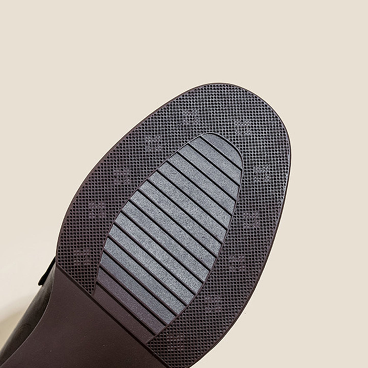 Women's Loafers with Elegant Metallic Floral in Soft Leather & Comfortable Sole