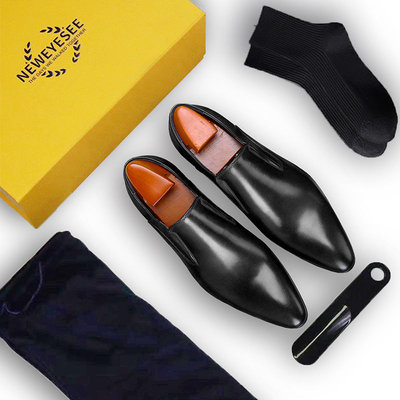 Men's Pointed-Toe Loafers