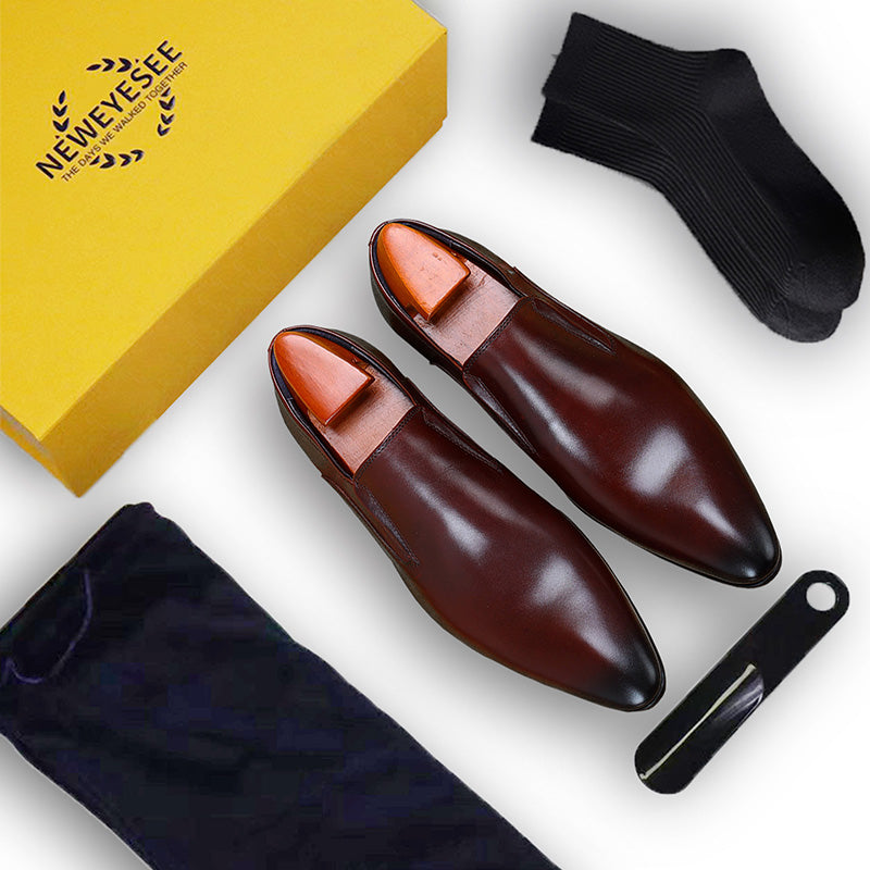 Men's Pointed-Toe Loafers