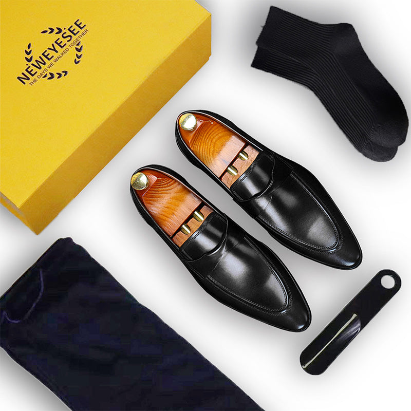 Men's Pointed-Toe Loafers