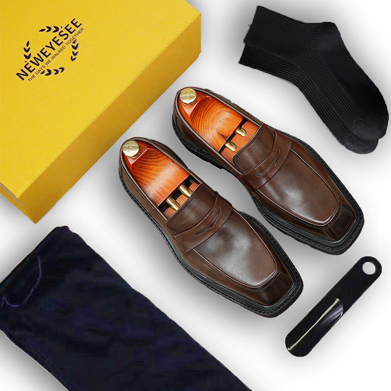 Men's Classic Leather Loafers