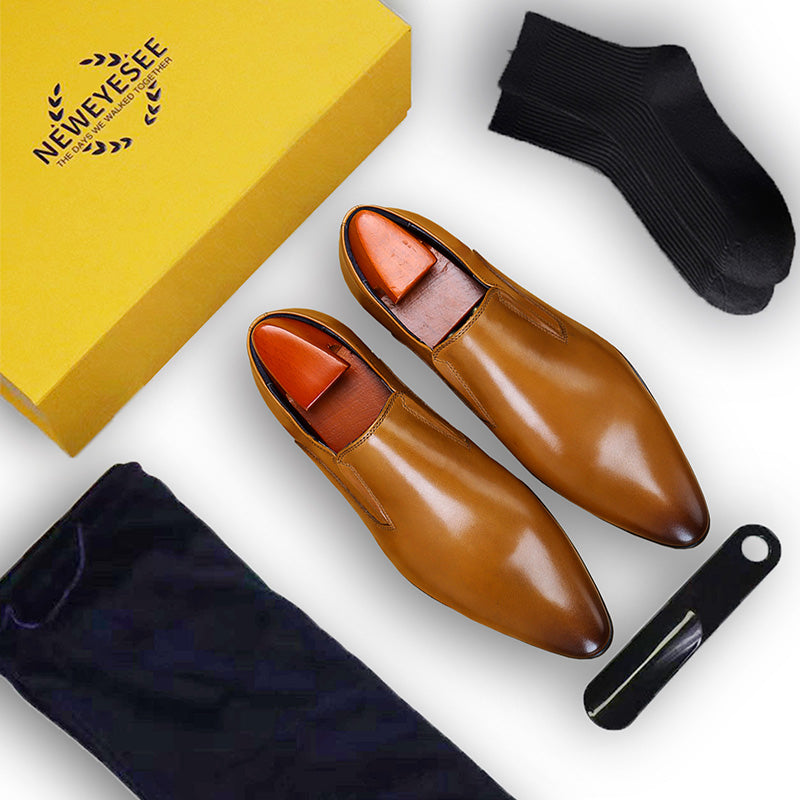 Men's Pointed-Toe Loafers