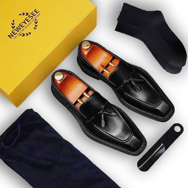 Men’s Tassel Loafers with Handcrafted Detailing