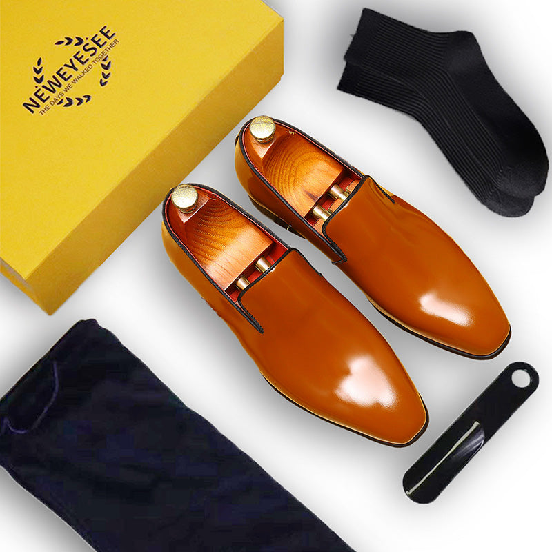 Men's Loafers Leather Dress Shoes