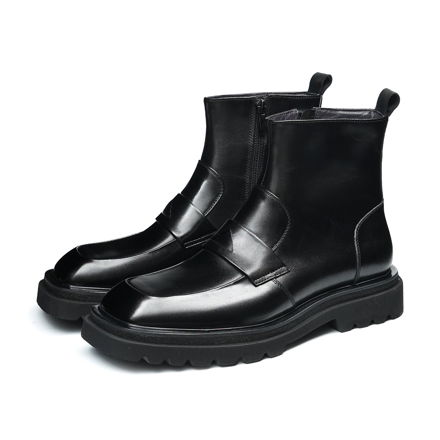 Men's Chelsea Boots: Premium Leather, Supple Lining & Side-Access Convenience