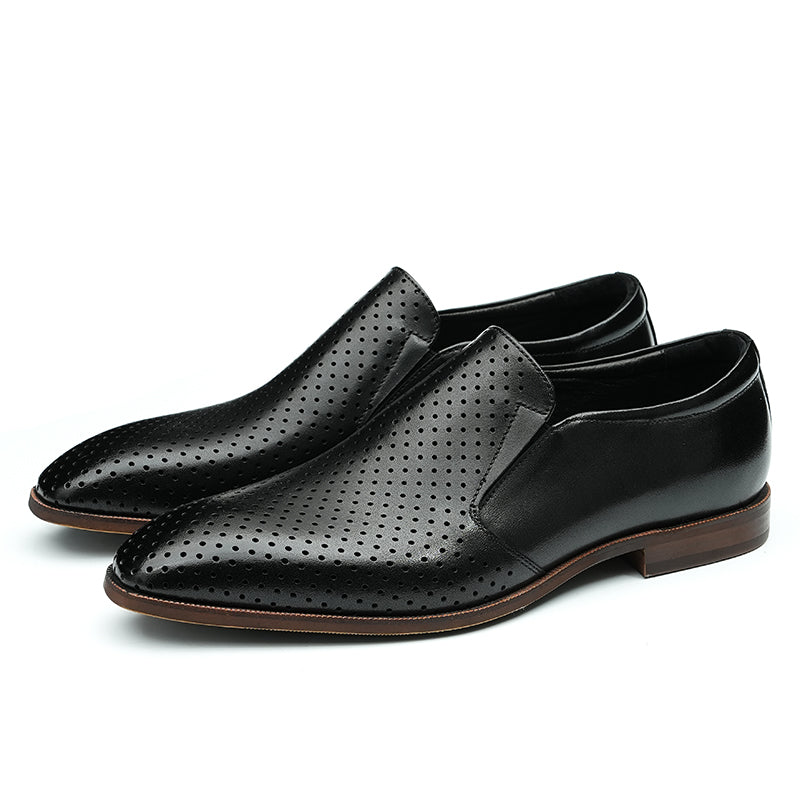 Men's Leather Loafers Breathable All-Day Comfort