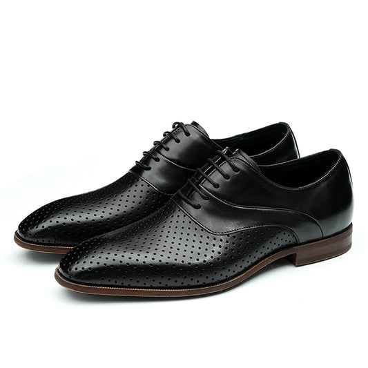 Men's Oxford Dress Shoes - Breathable Design & Lightweight Comfort