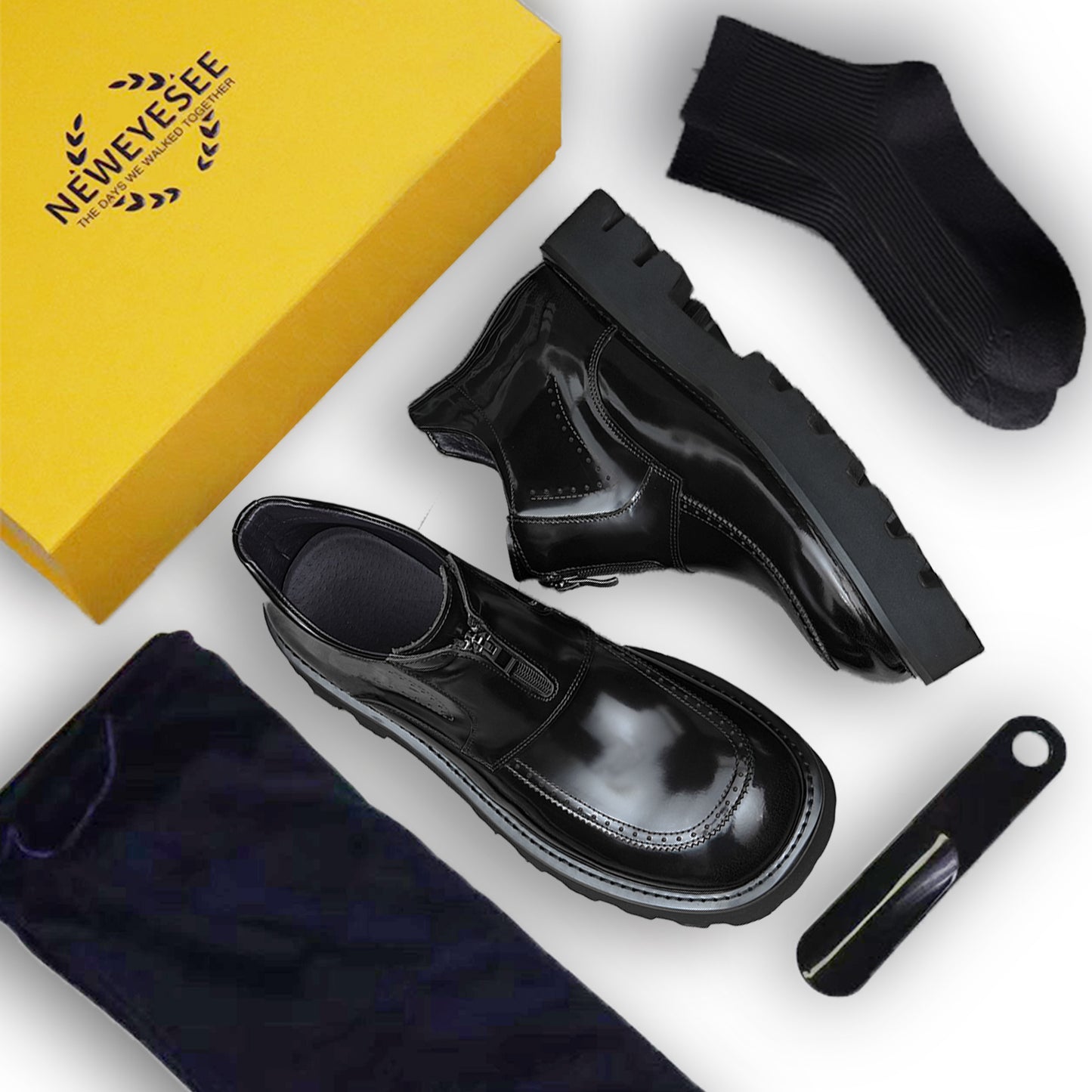 Men's Martin Boots: Front-Zip Narrative & Studio-Ready Polish