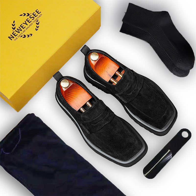 Men's Suede Loafers: Elevated Comfort & Terrain-Adaptive Foundation