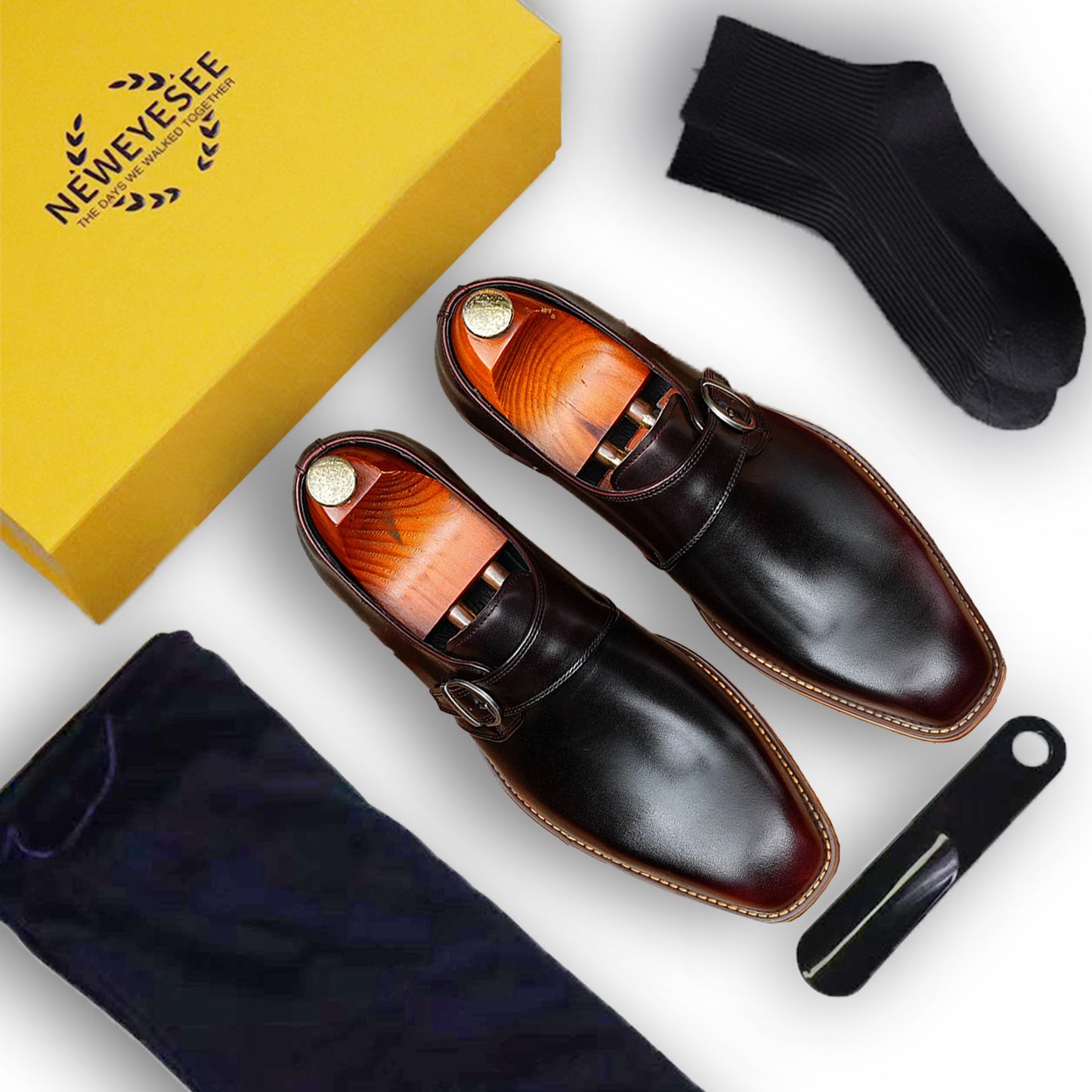 Men's Monk Straps: Curated Buckle & Cinematic Polish
