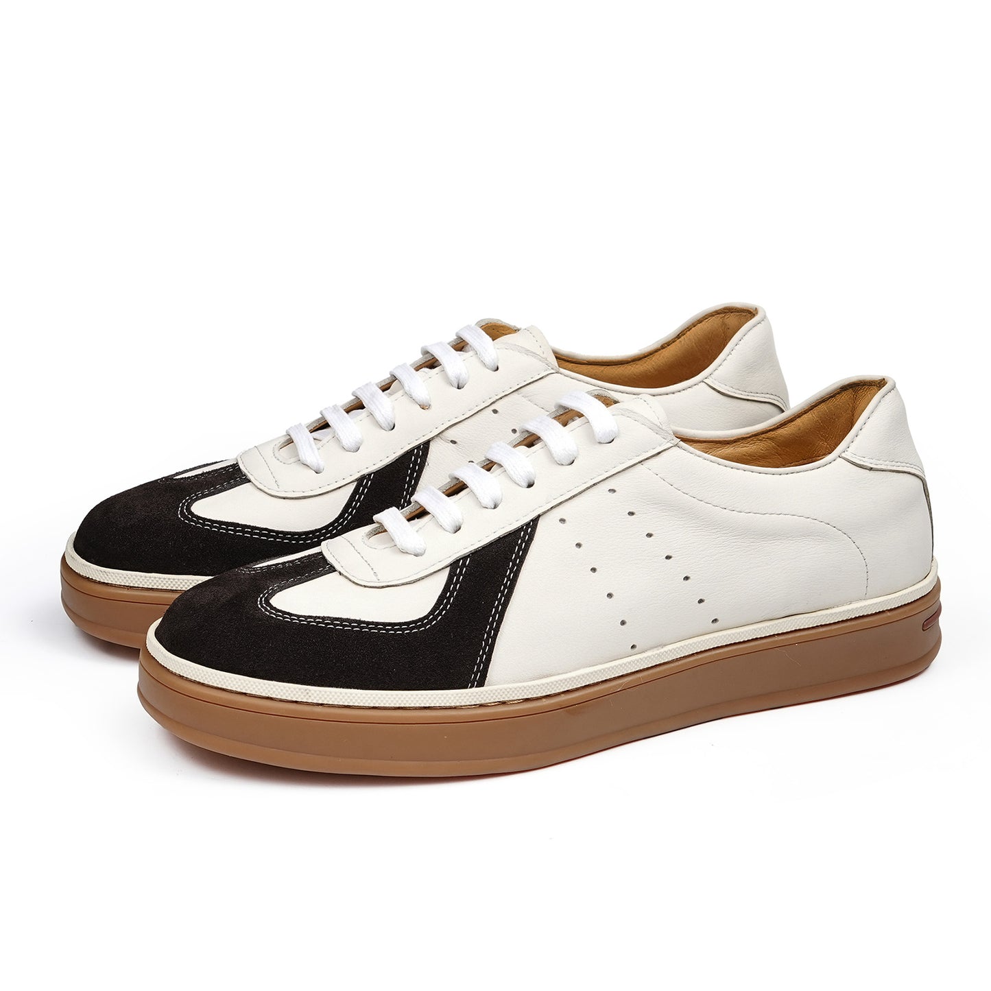 Men's Sneakers | Wingtip Details & Contrast Panel