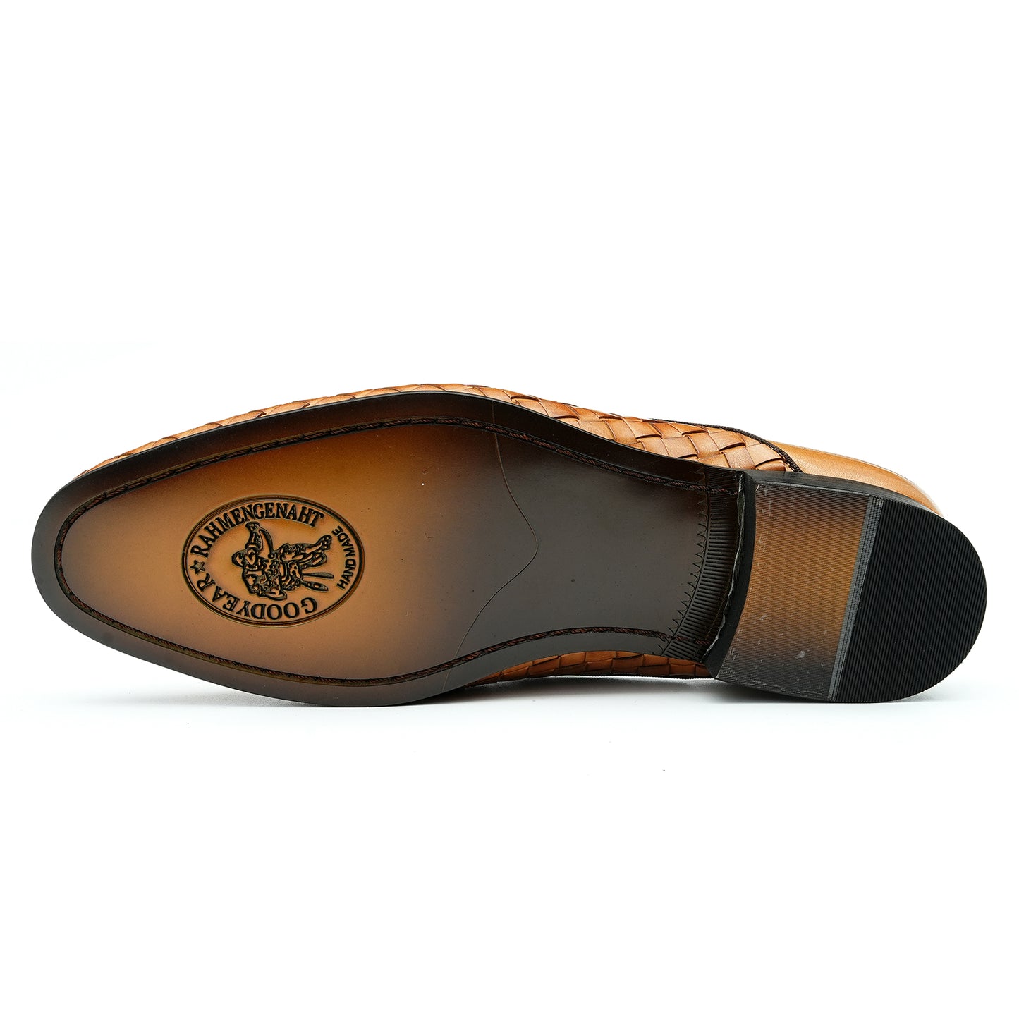 Calf Leather Slipper Woven Style