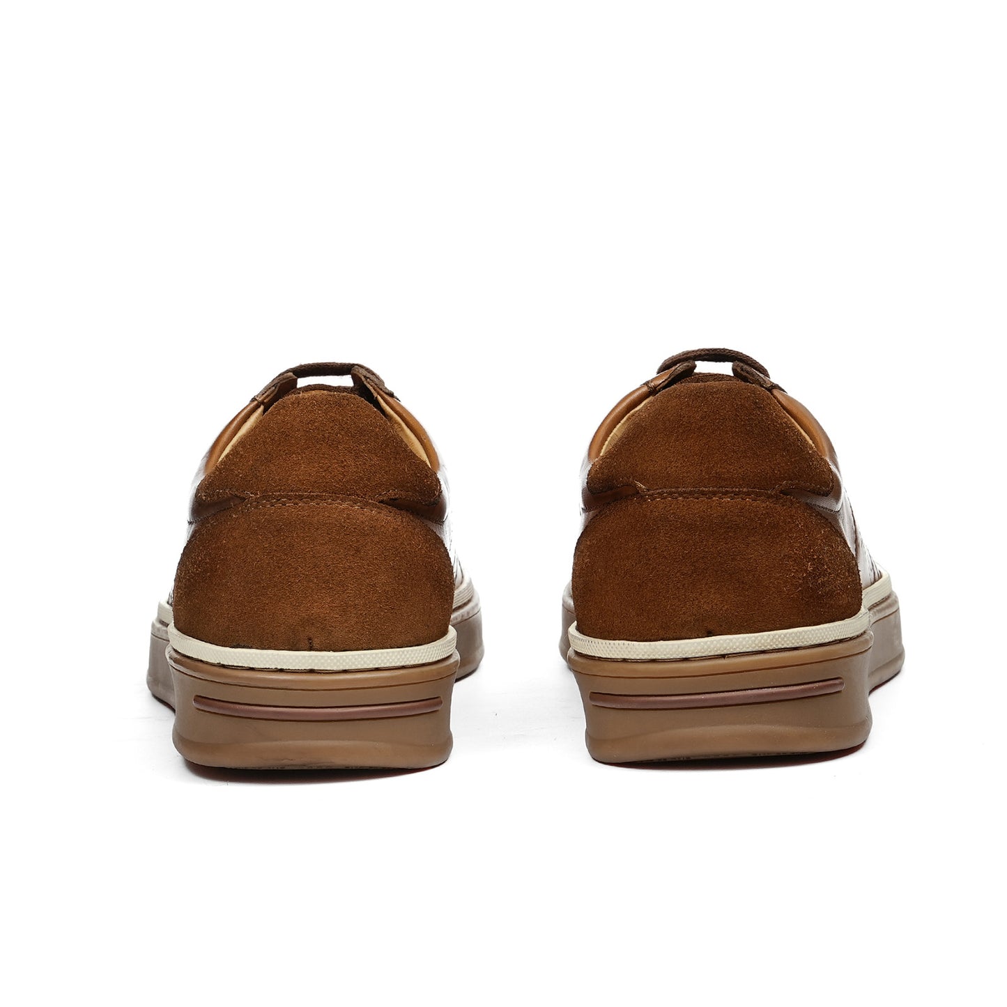 Men's Sneakers | Two-Tone Wash & Perforated Patten Detail