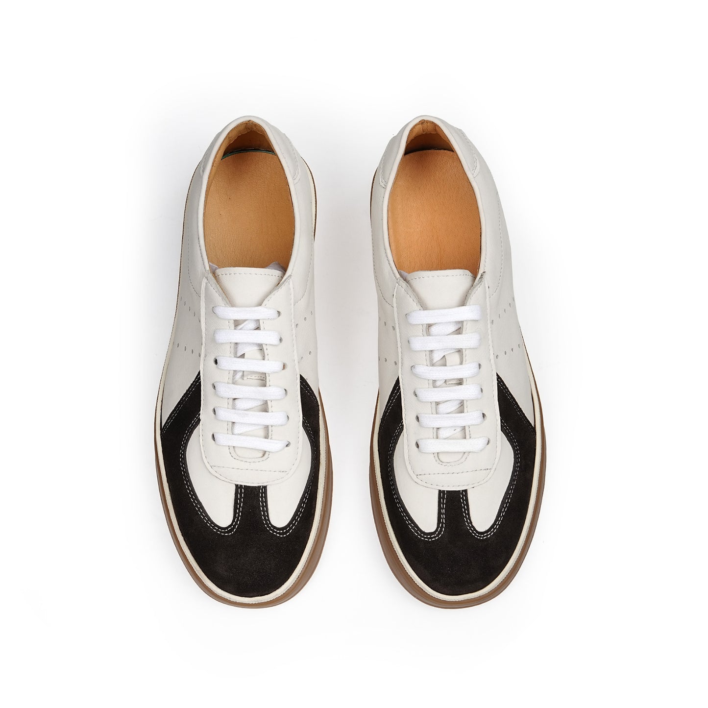Men's Sneakers | Wingtip Details & Contrast Panel