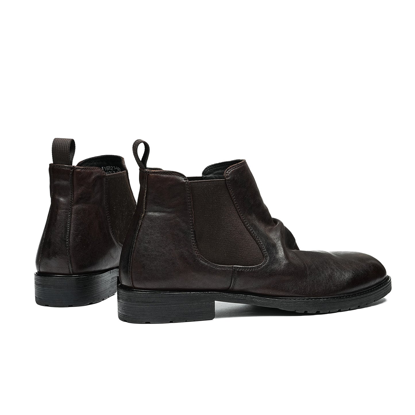 Men's Chelsea Boots Distressed | Elastic Side & Pull Tab