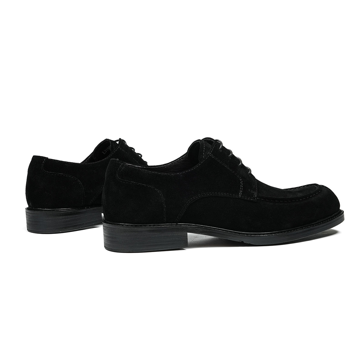 Men's Suede Derby Shoes | Contrast Sole and Classic Lacing