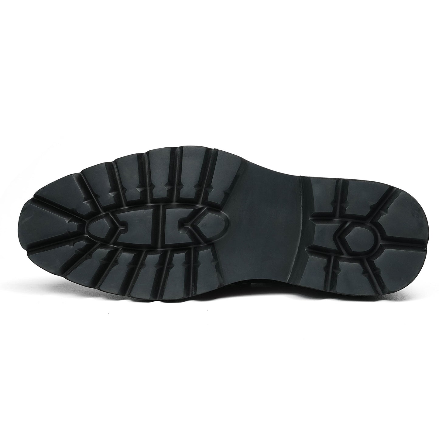 Men's Tassel Loafers with Chunky Sole & Contrast Stitch Accent