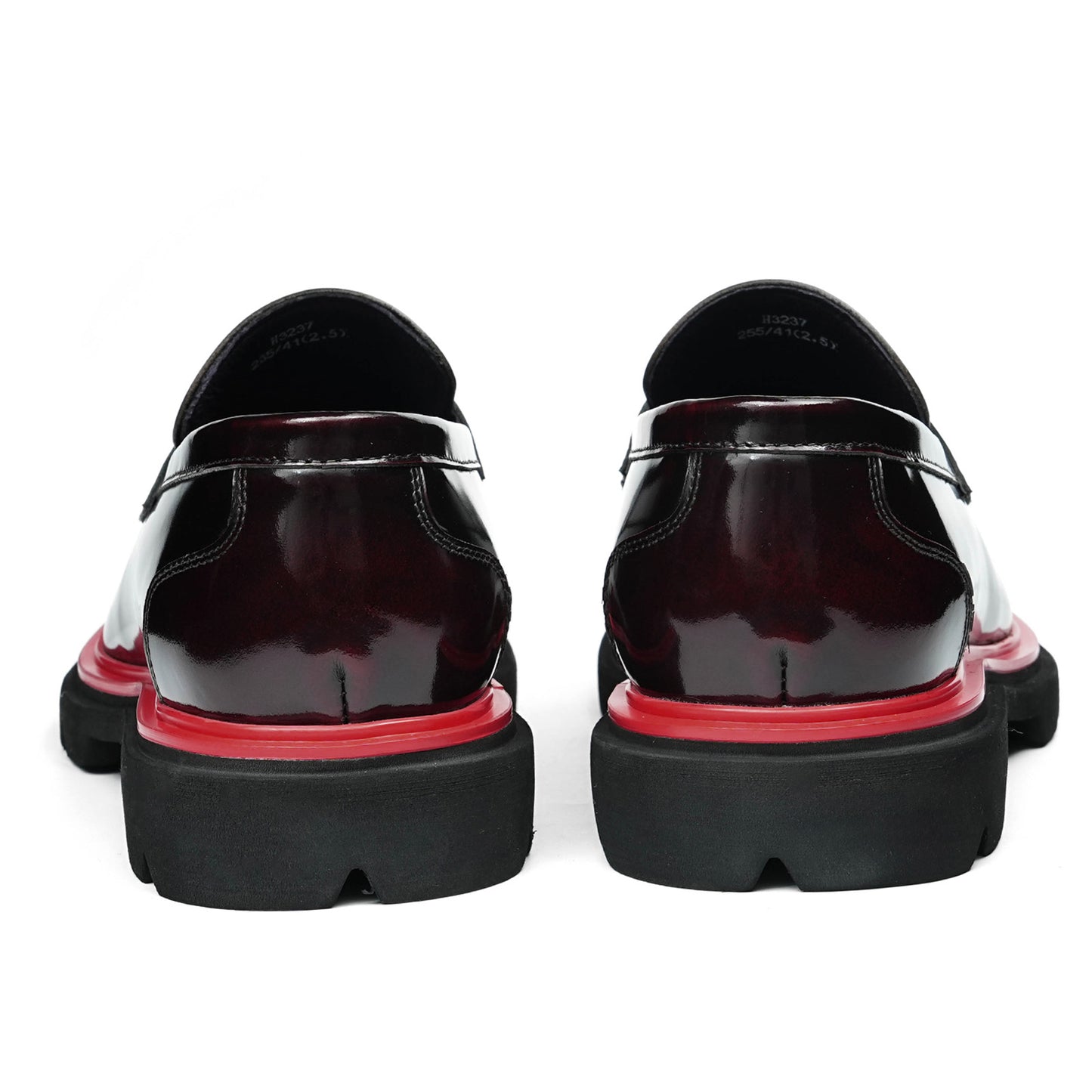 Men's Tassel Loafers with Chunky Sole & Contrast Stitch Accent