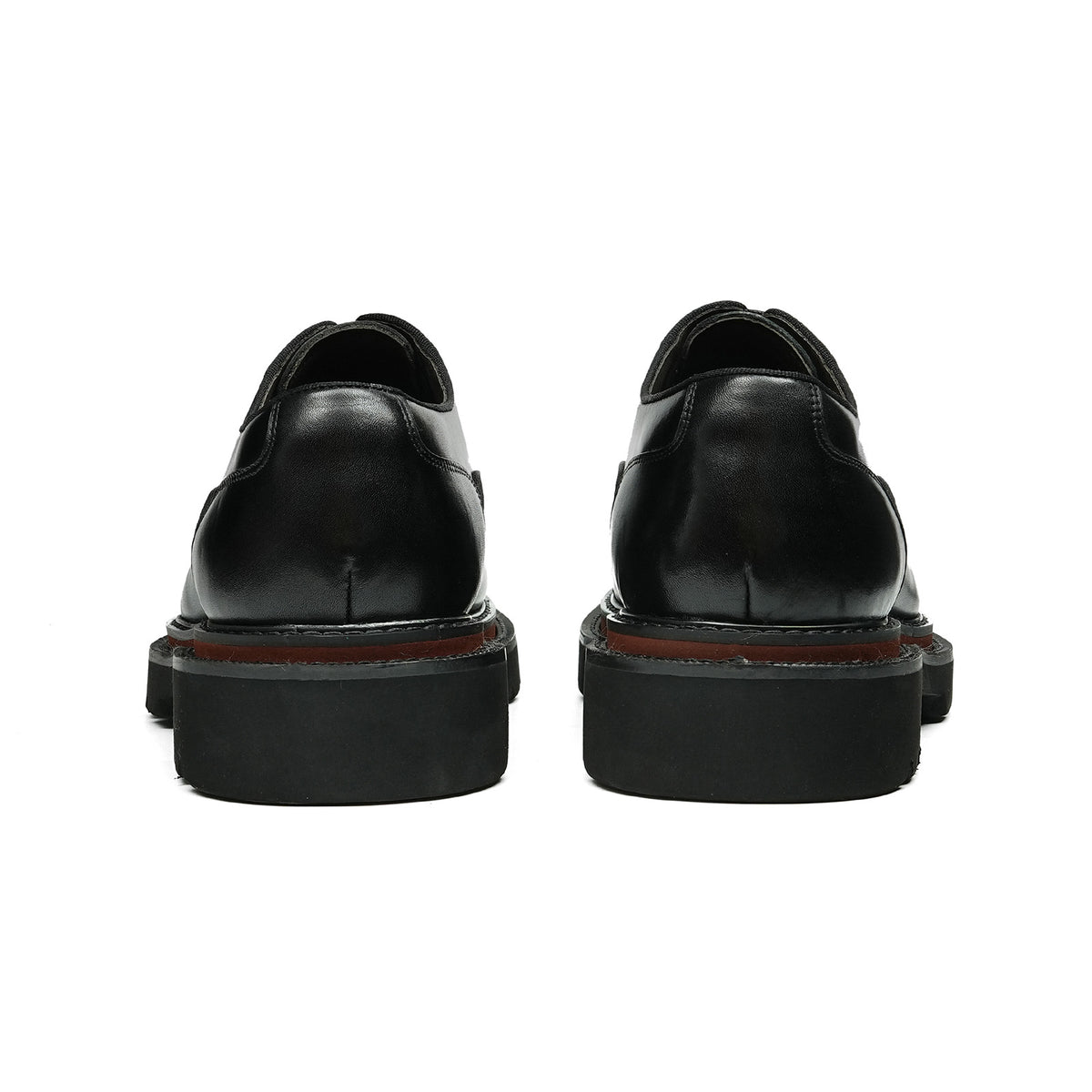 Men's Oxford Shoes: Casual Stitching & Rugged Chunky Sole