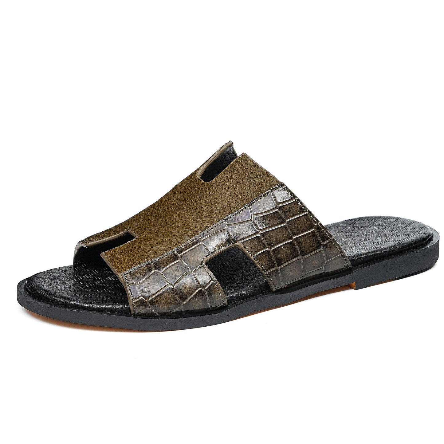 Men's Sandals Artisanal Woven Detail & Breathable Open Design