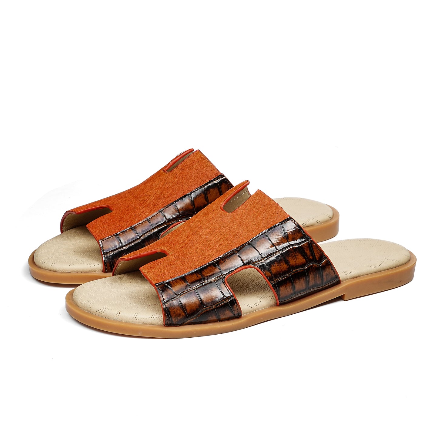 Men's Sandals Artisanal Woven Detail & Breathable Open Design