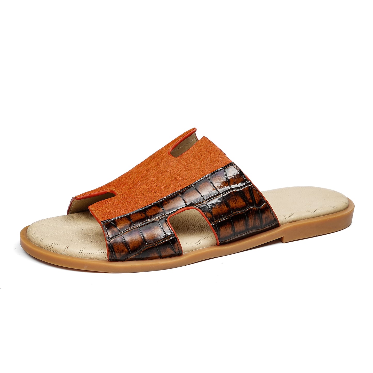 Men's Sandals Artisanal Woven Detail & Breathable Open Design