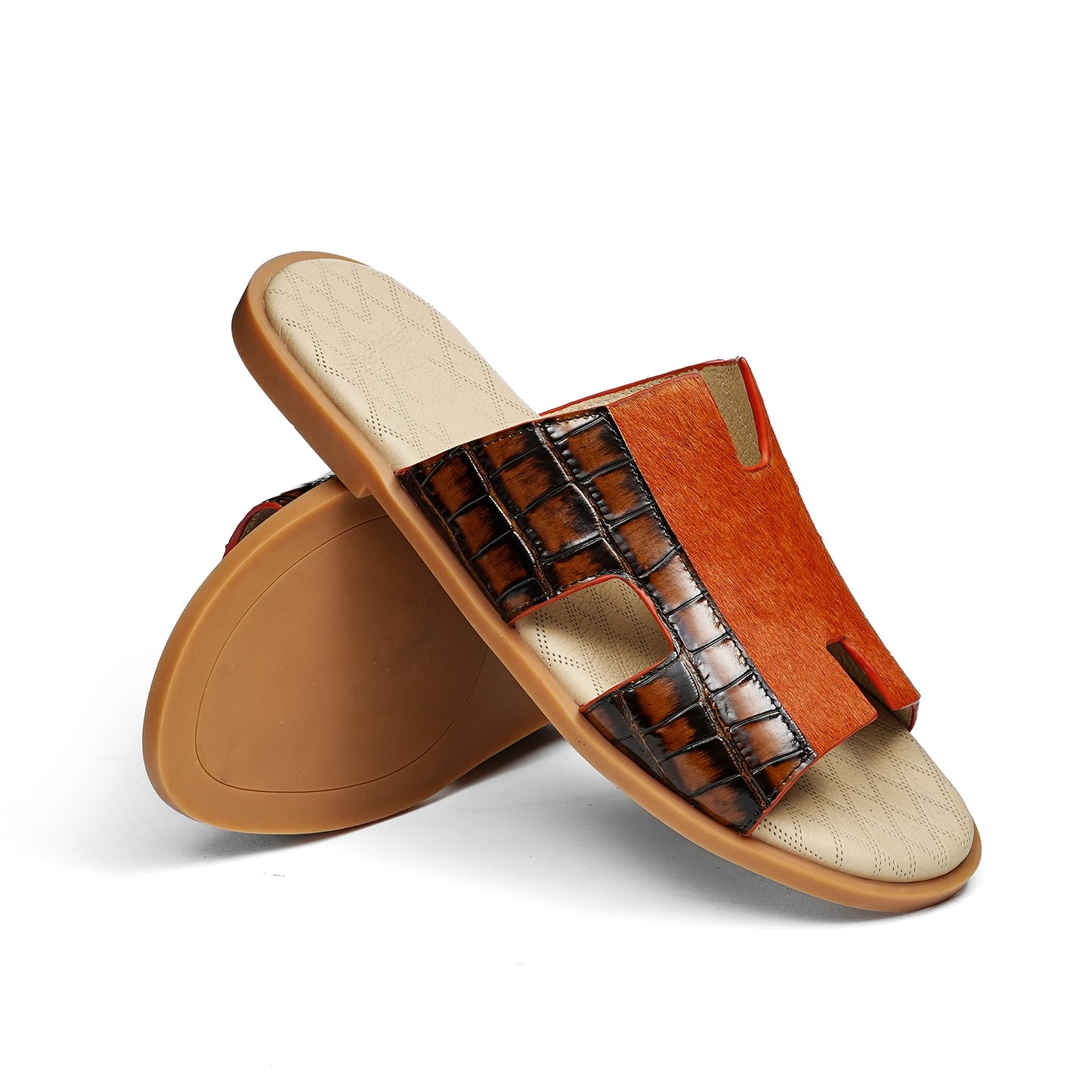 Men's Sandals Artisanal Woven Detail & Breathable Open Design