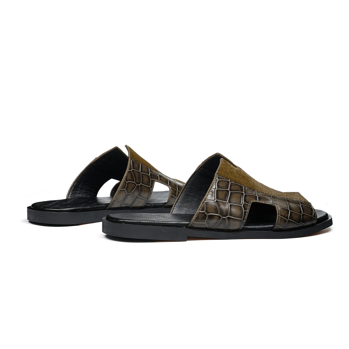 Men's Sandals Artisanal Woven Detail & Breathable Open Design